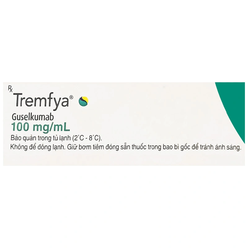 Dung dịch tiêm Tremfya 100mg/ml điều trị vảy nến thể mảng, viêm khớp vảy nến (1 bơm tiêm x 1ml) - 4